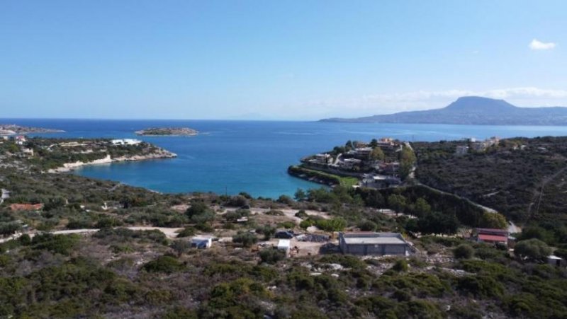 Loutraki Akrotiri Kreta, Loutraki: Grundstück mit Meerblick in Strandnähe zu verkaufen Grundstück kaufen